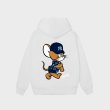 画像2: MLB NY Tom & Jerry Jerry Print Hoodie Sweatshirt  ユニセックス男女兼用  MLB　NY トム＆ジェリ ジェリープリントフーディ スウェット (2)