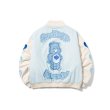 画像3: Care bear embroidery Varsity Stadium jacket  baseball uniform blouson オーバーサイズ ユニセッ クス男女兼用 ケアベア 熊刺繡 スタジャン ジャンパー ジャケット ブルゾン (3)