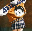 画像3: Unisex Astro Boy Stadium Jacket Front and Back Design  ユニセックス 男女兼用  アストロボーイ アトム スタジャン スタジアムジャンパー ジャケット バック 刺繍 デザイン (3)