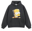 画像4: Unisex Bart Simpson Print Hoodie　 ユニセックス男女兼用 バート・シンプソンプリントフーディスウェット (4)