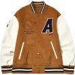 画像4: Unisex Astro Boy Stadium Jacket Front and Back Design  ユニセックス 男女兼用  アストロボーイ アトム スタジャン スタジアムジャンパー ジャケット バック 刺繍 デザイン (4)