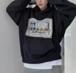 画像4:  Unisex Licensed Mickey Mouse print vintage hoodie Sweatshirt　 ユニセックス男女兼用ライセンスミッキーマウスプリントビンテージフーディスウェット (4)