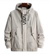 画像2: NASA oversized windbreaker jacket with hood ユニセックス 男女兼用 フード付きNASAオーバーサイズウインドブレーカージャケット (2)