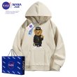 画像5: SALE セール NASA men's Loose Compton Bear hip hop street fashion long-sleeved sweater shirt　ユニセックス男女兼用 ナサ コンプトン ベアー クマ プリントフーディーパーカー スウェット (5)