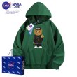 画像12: SALE セール NASA men's Loose Compton Bear hip hop street fashion long-sleeved sweater shirt　ユニセックス男女兼用 ナサ コンプトン ベアー クマ プリントフーディーパーカー スウェット (12)