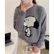 画像5: Deformer Snoopy Sweater デフォルメ スヌーピー ざっくり セーター (5)