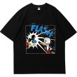 画像1: FLASH Donald Duck print Short SleeT Shirt　FLASHドナルドダック プリント Tシャツ ユニセックス男女兼用 (1)