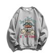 画像4: Unisex Graffiti Donald Duck Sweatshirt Sweat trainer   ユニセックス男女兼用ドナルドダックグラフィックプリントスウェットプルオーバートレーナー (4)