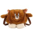 画像2: Tom & Jerry Fur Tote Shoulder Crossbody Bag Handbag   トム＆ジェリ―トムとジェリーファーバケットトートショルダークロスボディーバッグハンドバッグ (2)