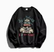 画像2: Unisex Graffiti Donald Duck Sweatshirt Sweat trainer   ユニセックス男女兼用ドナルドダックグラフィックプリントスウェットプルオーバートレーナー (2)