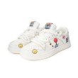 画像9: Unisex  Smile graphic print lace-up leather sneakers 　ユニセックス 男女兼用 レザースマイルグラフィックプリントプリントレースアップスニーカー  (9)