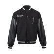 画像5: MADE EXTREME Electric Guitar embroidered lapel jacketStadium Jumper baseball uniform jumper  blouson ユニセックス 男女兼用ギターエンブレムレザースリーブ スタジアムジャンパー スタジャン MA-1 ボンバー ジャケット ブルゾン (5)