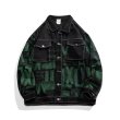 画像2: Retro Graffiti Black G-Jean Jacket blouson ユニセックス 男女兼用 レトログラフィティブラックGジャン ジャケットブルゾン (2)