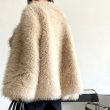 画像23: Mid-length lapel fur coat Jacket　ラペルファーミドル丈コートジャケット (23)