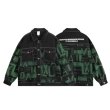 画像1: Retro Graffiti Black G-Jean Jacket blouson ユニセックス 男女兼用 レトログラフィティブラックGジャン ジャケットブルゾン (1)