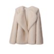 画像11: Mid-length lapel fur coat Jacket　ラペルファーミドル丈コートジャケット (11)