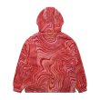 画像6: Wool marble color reversible zip-up hoodie jacket fleece　 男女兼用ユニセックス羊毛マーブルカラーリバーシブルジップアップフーディジャケット フリースジャケット コート (6)