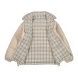 画像7: Unisex Color block check pattern reversible down jacket　男女兼用カラーブロックチェック柄リバーシブル 中綿 ダウン ジャケット (7)