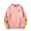 画像3: Unisex Simpson Simpsons Sleeve Spra Print Sweat Pullover 男女兼用 ラウンドネック シンプソン シンプソンズ ショルダースプレー プリント スウェット トレーナー プルオーバー (3)