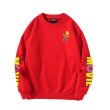 画像4: Unisex Simpson Simpsons Sleeve Spra Print Sweat Pullover 男女兼用 ラウンドネック シンプソン シンプソンズ ショルダースプレー プリント スウェット トレーナー プルオーバー (4)