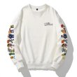 画像3: Unisex Simpson Simpsons Sleeve Print Sweat Pullover 男女兼用 ラウンドネック シンプソン シンプソンズ ショルダープリント スウェット トレーナー プルオーバー (3)