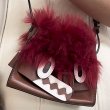 画像2: Fur & Leather Monster One Shoulder Crossbody Shoulder Bag　ファー＆レザーモンスターワンショルダークロスボデーショルダーバッ (2)