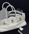 画像4: White Rock Portable Leather Shoulder Tote Bag　ユニセックス男女兼用ホワイトロックポータブルレザーショルダートートバッグ (4)