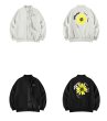 画像4: Daisy back print stadium jacket Stadium Jumper baseball uniform jumper  blouson ユニセックス 男女兼用デイジーバックプリントスタジアムジャンパー スタジャン MA-1 ボンバー  (4)