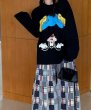 画像5: Unisex Upside-down Goofy Print Long Sleeve T-Shirt  男女兼用 ユニセックス 逆さまグーフィープリント 長袖Tシャツ  (5)