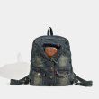 画像5: Washed denim G jacket style backpackTote Shoulder Bag Handbag   ウォッシュデニムGジャンスタイルバックパックリュックトートショルダーバッグ (5)