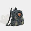 画像3: Washed denim G jacket style backpackTote Shoulder Bag Handbag   ウォッシュデニムGジャンスタイルバックパックリュックトートショルダーバッグ (3)