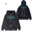 画像5: Nirvana Retro Old Washed Zip Hoodie Sweatshirt Jacket(1)　ユニセックス男女兼用 ニルヴァーナ  レトロ オールド ウォッシュド ジップ フーディスウェットシャツ ジャケット(1)　 (5)