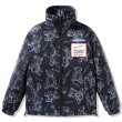 画像2: Teddy bear KAWS print down jacket jumper  blouson ユニセックス 男女兼用テディベアカウズプリント ダウンジャケットジャンパー スタジャン  (2)