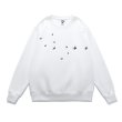 画像2: Unisex Swallow print round neck sweatshirt  Pullover  男女兼用 ラウンドネック スワロー燕プリント スウェット トレーナー プルオーバー (2)