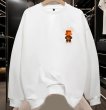 画像5: Unisex THE NICLONT x Bear Print round neck sweatshirt  Pullover  男女兼用 ラウンドネックTHE NICLONT×ベアプリントプリント スウェット トレーナー プルオーバー (5)