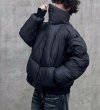 画像4: Turtleneck style down jacket coat　ユニセックス 男女兼用 タートルネックスタイルダウンジャケットジャンパー スタジャン  (4)