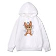 画像10: Unisex Angry Tom & Jerry Parker round neck hooded sweater ユニセックス男女兼用  トム と ジェリープリント フーディー パーカー スウェット トレーナー (10)