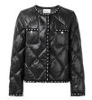 画像4: Quilted down pearl trim jacket coat 　キルティングダウンパールトリミング ジャケットコート (4)