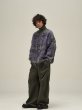 画像6: Unisex Zip-up mohair check cardigan sweater　ユニセックス男女兼用 ジップアップモヘアチェックカーディガンセーターニット (6)