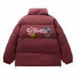 画像8: Unisex Sesame Street Stand Collar Down Coat Jacket　ユニセックス 男女兼用 セサミストリート スタンドカラープリントダウンジャケットジャンパー スタジャン  (8)