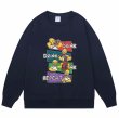 画像3: Unisex The Simpsons Homer Simpson Round Neck Sweatshirt 　ユニセックス男女兼用 シンプソズフォーマーシンプソンプリント   スウェット トレーナー (3)