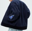 画像4: Skateboard Towel Embroidery baseball uniform jacket BASEBALL JACKET  blouson ユニセックス 男女兼用スケートボード 刺繍ジャケットスタジアムジャンパー スタジャン MA-1 ボンバー ジャケット ブルゾン (4)