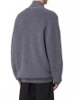 画像4: Unisex Simple deformed plain knit sweater cardigan ユニセックス男女兼用 シンプル 変形無地ニット セーターカーディガンニット (4)