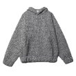 画像2: Tweed hoodie pullover sweatshirt　ユニセックス男女兼用ツイードフーディープルオーバースウェット (2)