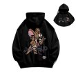 画像3: Tom and Jerry Jerry print hoodie Sweatshirt  ユニセックス男女兼用 トム＆ジェリ ジェリープリント フーディ スウェット (3)