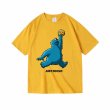 画像4: Unisex Cookie Monster × Jordan Just do eat Logo Tshirt 男女兼用 クッキーモンスター× ジョーダン ロゴ Tシャツ (4)