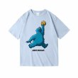 画像5: Unisex Cookie Monster × Jordan Just do eat Logo Tshirt 男女兼用 クッキーモンスター× ジョーダン ロゴ Tシャツ (5)