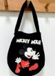 画像6: Mickey Mouse Print Wool Handheld Shoulder Crossbody Tote Bag handbag　ミッキーマウスプリントウールハンドヘルドショルダークロスボディトートバッグ (6)