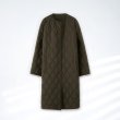 画像10: Lightweight quilted down long coat　キルティングライトウェイトロングコート ジャケット (10)