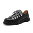 画像1: Lace-up round toe British trekking shoe style sneakers Sneakers shoes  ユニセックス男女兼用  レースアップ ラウンドトゥ スニーカー　スリッポン　トレッキングシューズ (1)